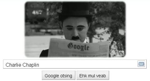Charlie Chaplin 1 fragment Google klipist