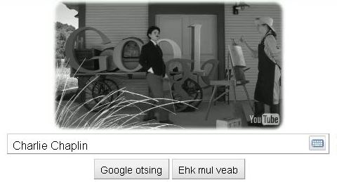 Charlie Chaplin 3 fragment Google klipist