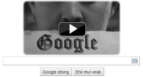 Google logo Charlie Chaplin